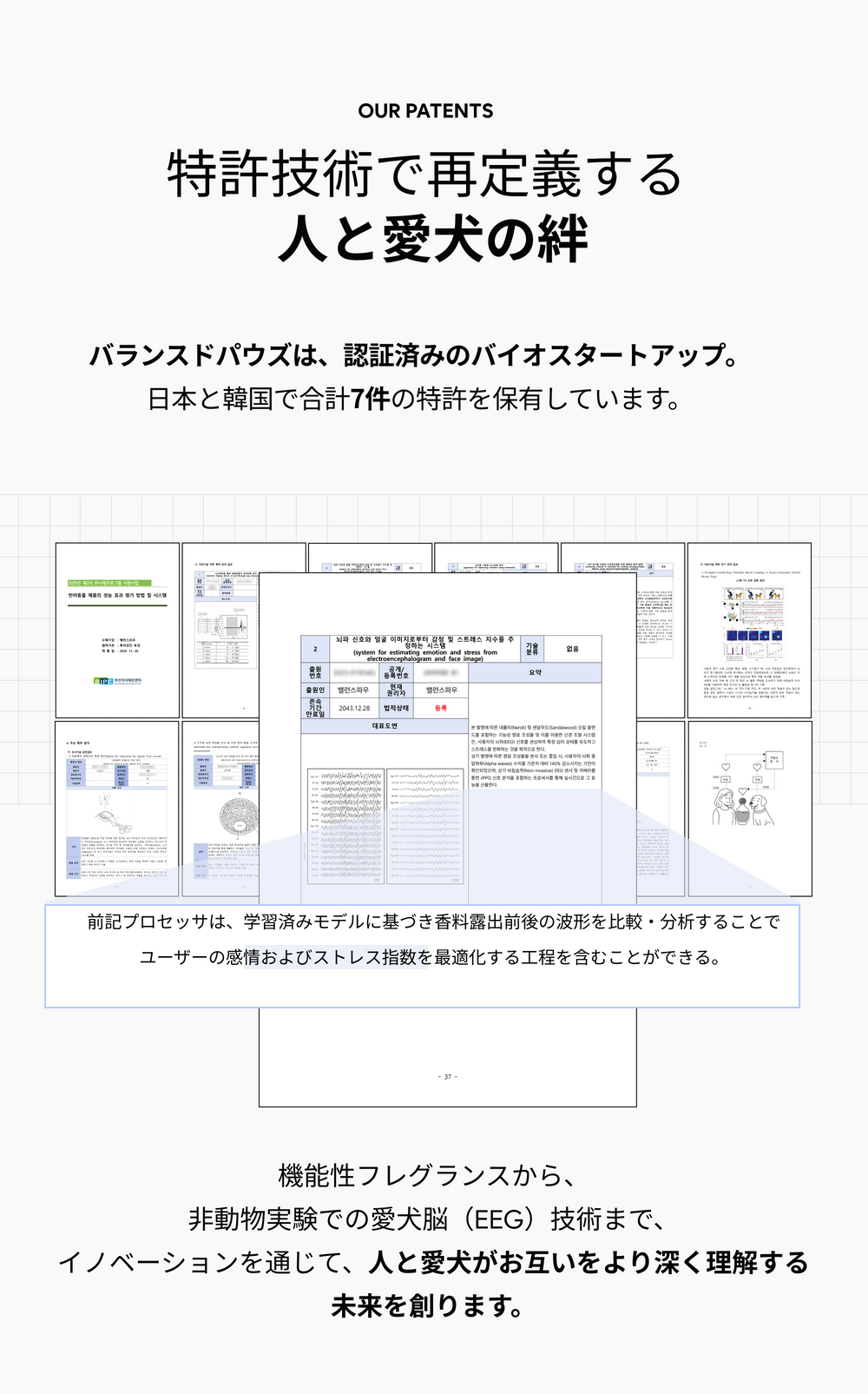 特許技術で再定義する人と愛犬の絆