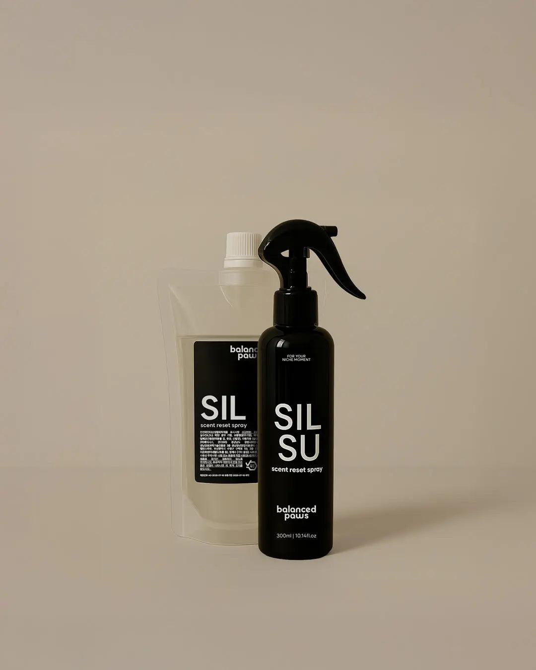 SILSU 脱臭スプレー＋詰め替え - Balanced Paws